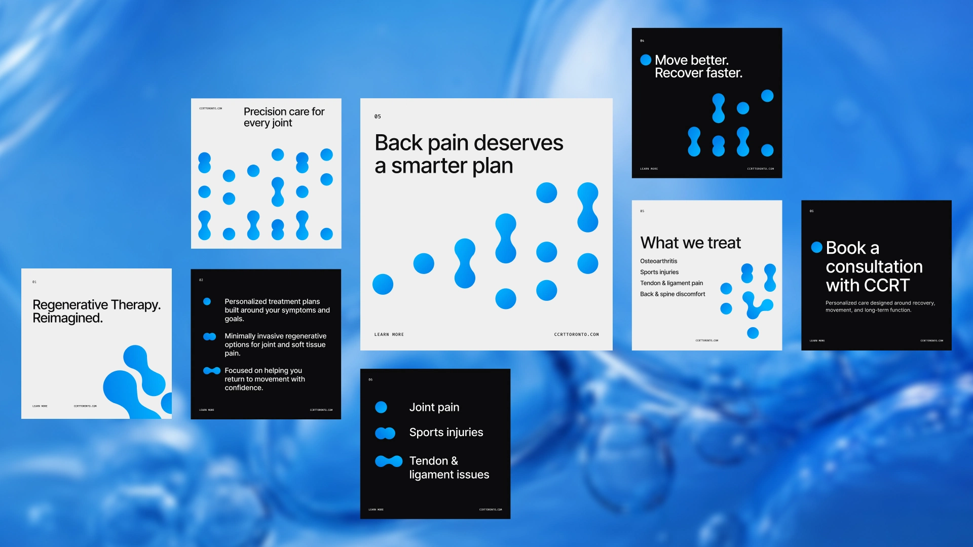 CCRT social media brand system
