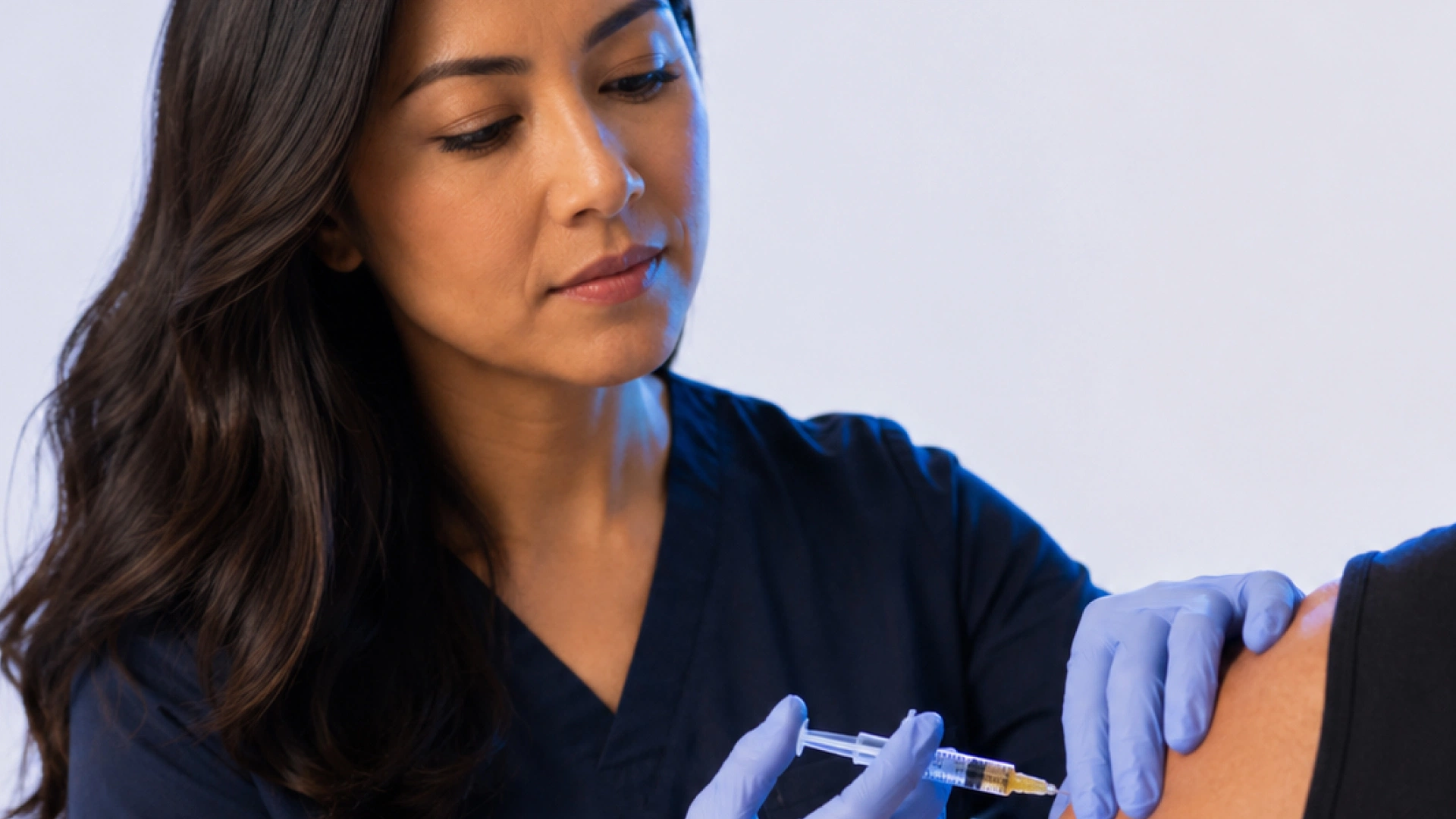 CCRT clinician performing a regenerative therapy procedure