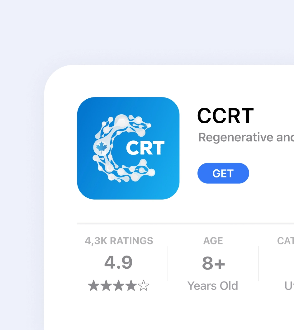 CCRT app listing detail
