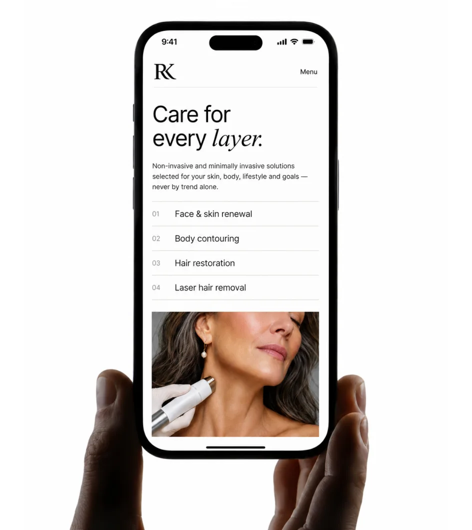RK Centre mobile social experience